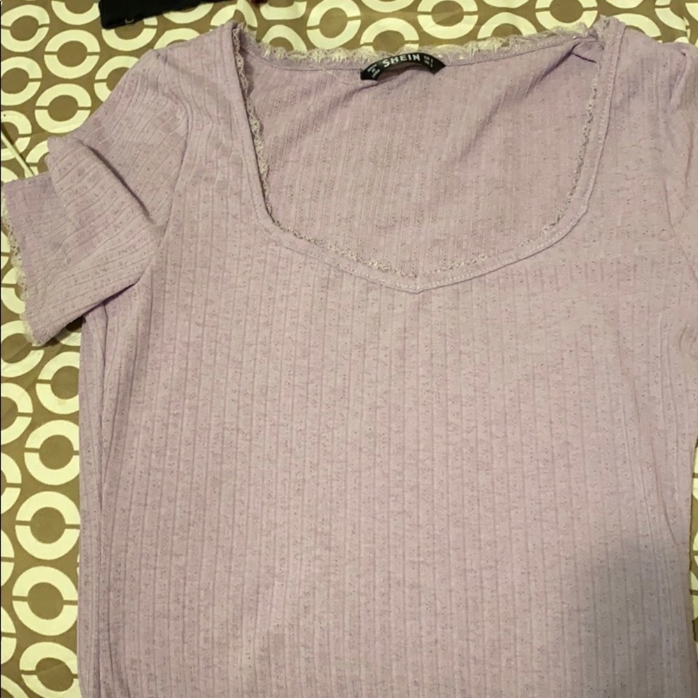 Purple shirt